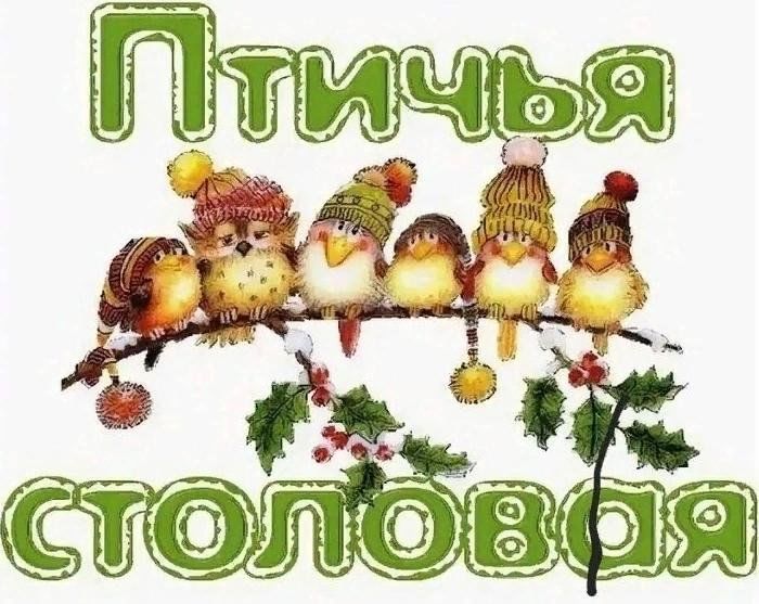 "Птичья столовая" в нашей школе..