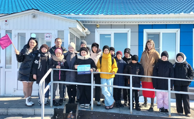 Профориентационная экскурсия пятиклассников..