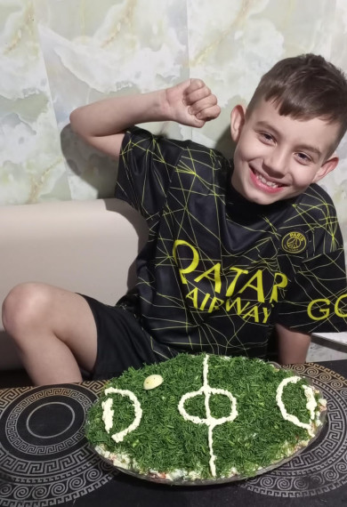 "Футбольный гурман" в нашей школе..