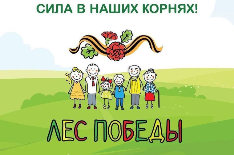 Наше участие в акции "Лес Победы"..